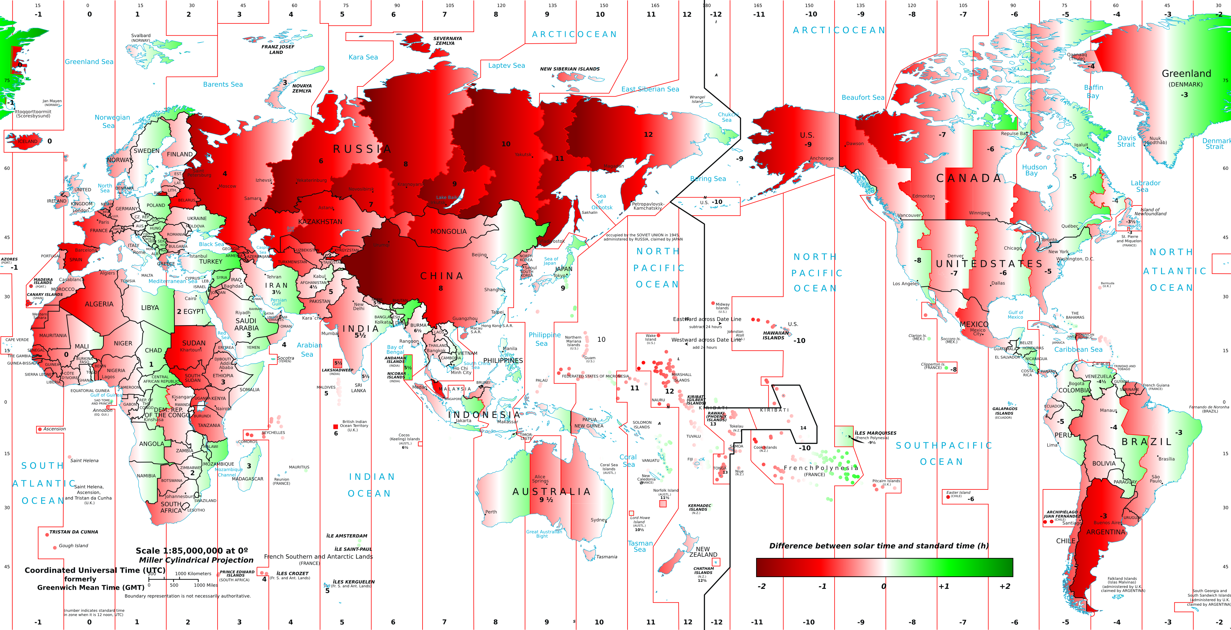 How much is time wrong around the world The poor man s math blog